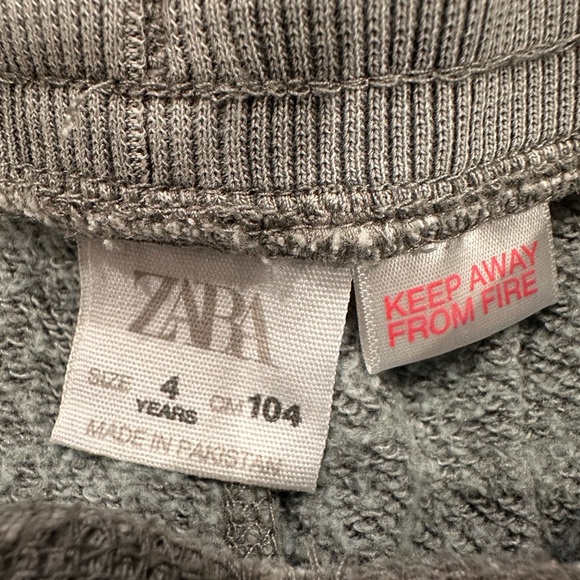 Designer- ZARA Kids Black and Gray Jogger Pants- Bundle! - Picture 7 of 16